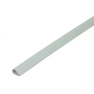 Profil Serre Feuillet En Pvc Blanc 1000X5