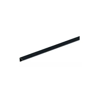 Profil Serre Feuillet En Pvc Noir 1000X12