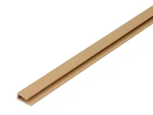 Profil Finition En Pvc Hetre 1000X6X15