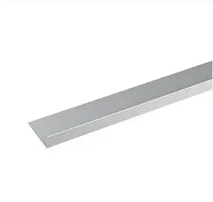 Corniere en aluminium argent anodise 1000x20x10