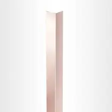 Corniere en aluminium cuivre brillant 1000mmx25x25