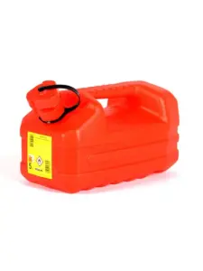 Jerrican 5 L en plastique rouge 32,1×17,8×18,2 cm