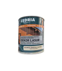 Lasure Protecteur Pour Bois-Dekor Lasur – Blanc Trafic