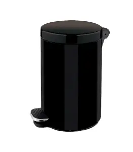 Poubelle À Pédale 3L Noir