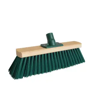 Brosse de rue en bois 30cm