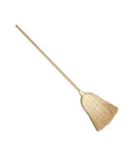 Balai en sorgho 140 cm manche en bois écologique