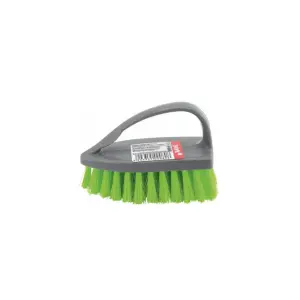 Brosse en forme d'un fer à repasser midi