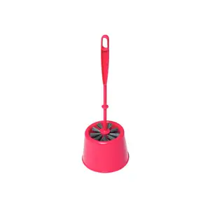 Brosse Wc Mini Rose-Blanc-Noir-York