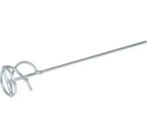 Mélangeur Mortier Zingue Tige 8 Mm , 80 X 500 Mm