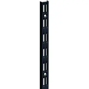Cremaillere double noir 100cm