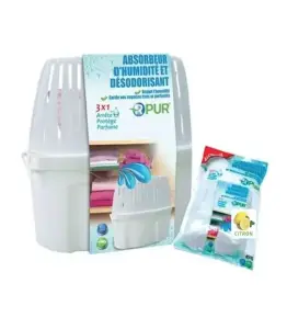 Recharge absorbeur d’humidite 450 G citron
