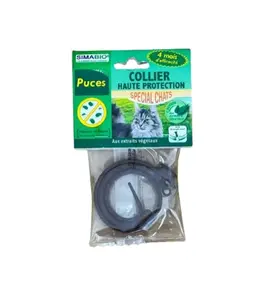 Collier pour chat anti-puces naturel