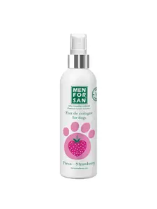 Eau de cologne parfum fraise pour chien 125ml
