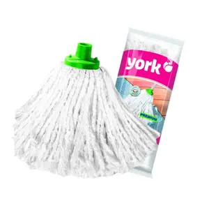 Franges de balai coton blanc