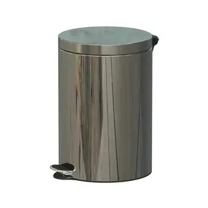 Poubelle À Pédale 20L Brillant