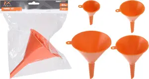 Funnel set de 4pieces couleur orange