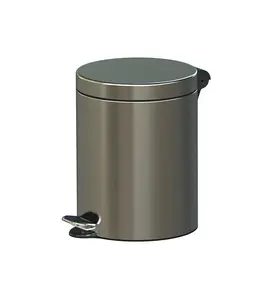 Poubelle À Pédale 5L Satin