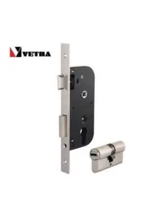 Serrure Avec Cylindre Clé Spéciale 60Mm Vetra