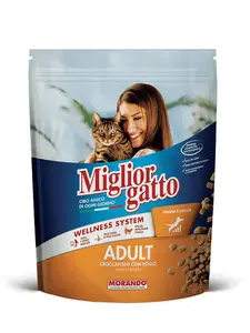 Croquettes pour chat adulte au poulet 400 g