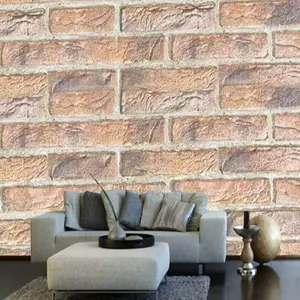 Papier Peint Brique Rouleau De 10Mx53Cm Environ 53 M²