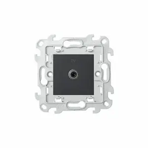 Prise Tv Type F Graphite S24