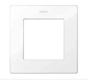 Plaque simple blanc S24