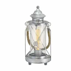 Lampe À Poser E27 60W Acier Antique Diamètre 140Mm Bradford