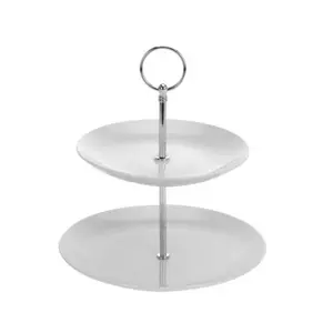 Presentoir En Porcelaine Pour Gateaux & Bonbons