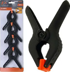 Lots De 4 Pinces 10Cm Nylon