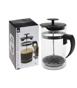 Cafetière en verre 1l
