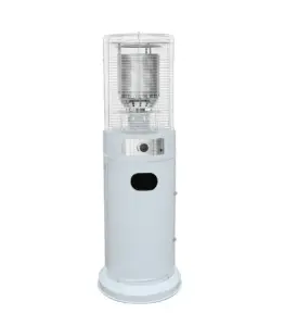 Chauffage à gaz d’extérieur lounge 11000 W blanc