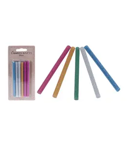 Set De 5 Battons A Colle Translucide