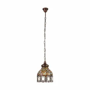 Suspension Jadida En Acier Cuivre Antique 60W
