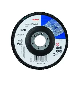 Plateau a lamelle 115mm g120 std metal BOSCH acc