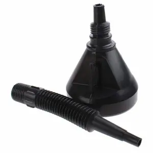 Entonnoir souple 38 cm en plastique noir
