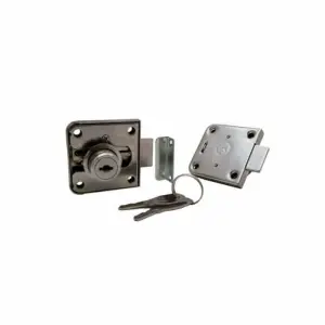 Serrure Pour Meuble Reglable Nickel