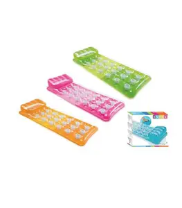 Matelas gonflable fashion lounge 3 coloris assortis