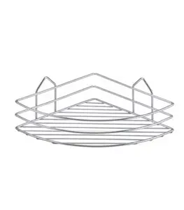 Étagère D'Angle Salle De Bain 1 Niveau 24X24X9Cm