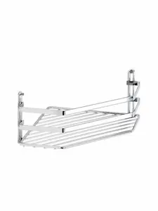 Étagère D’Angle Salle De Bain 1 Niveau 28 X 20 X 10 Cm