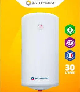 Chauffe-Eau Électrique Vertical 30 Litres – Batitherm