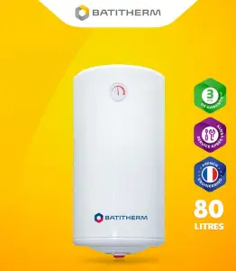 Chauffe-Eau Électrique Vertical 80 Litres -Batitherm