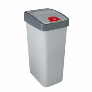 Poubelle 45L 61,5X40X30 Gris