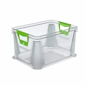 Box De Rangement Transparent 20L 39X29X22Cm
