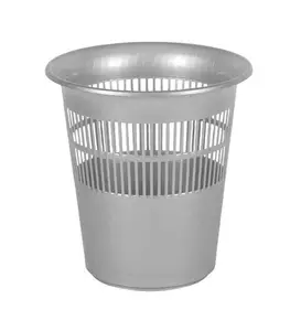 Poubelle gris 11L 29 X 31 cm