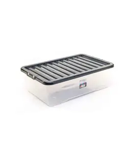 Boite De Rangement 32L 60X40X18Cm Transparent