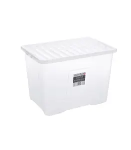 Boite De Rangement 80L 60X40X42Cm Transparent
