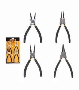 Set 4Pinces Circlip Acier Carb
