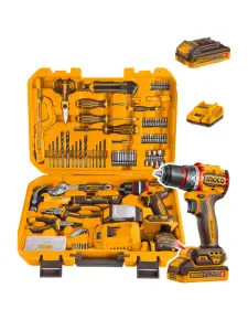 Coffret visseuse 20 V avec 164 accessoires