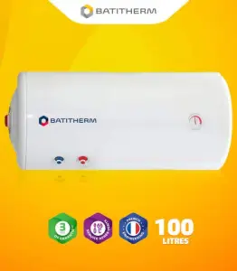 Chauffe-Eau Électrique 100 Litres Horizontal – Batitherm