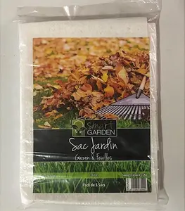 Lot De 5 Sacs Pour Déchets Vert Smart Garden